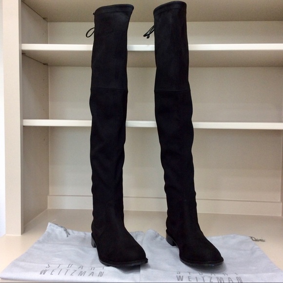 Stuart Weitzman Jocey Boots Suede Over-the-Knee High (Size 9) - Picture 1 of 16